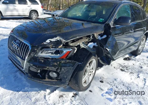 2015 Audi Q5 2.0T Premium z USA, uszkodzony, nr VIN WA1LFAFP3FA060017